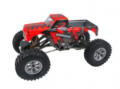 Masina Himoto, Mini Rock Crawler 1:16 4WD 2.4GHz 4CH RTR Rosu cu telecomanda foto