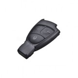 Carcasa Cheie Telecomanda Mercedes 3 Butoane + Lama Netaiata, Plastic ABS, Inlocuire Rapida