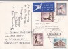 FILATELIE TEMATICA - PLIC AFRICA DE SUD TEMATICA PASARI AIRMAIL, Fauna, Stampilat