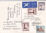 FILATELIE TEMATICA - PLIC AFRICA DE SUD TEMATICA PASARI AIRMAIL, Fauna, Stampilat