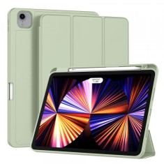 Husa pentru Apple iPad Pro 11 (2022) / Pro 11 (2021) / Pro 11 (2020) / Pro 11 (2018), Techsuit, Flex Trifold, Verde Inchis
