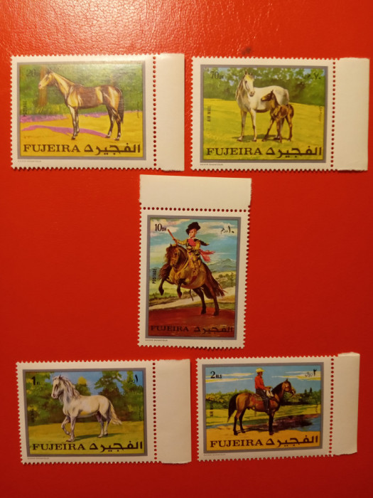 FUJEIRA, CAI - SERIE COMPLETĂ MNH