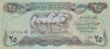 Bancnota Irak 25 Dinari 1982 - P72 UNC