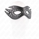 Kink Masked Allure-Masca din Piele Ecologică cu Nituri Model 3