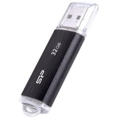 USB Flash Drive SP, Ultima U02, 2.0, 32GB, Negru &quot;SP032GBUF2U02V1K&quot; (timbru verde 0.03 lei)