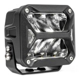Proiector led &quot;pro series&quot; cu doua functii pentru off-road, atv, ssv, putere 58w, 7200lm, culoare 6000k, tensiune 10-30v, dimensiuni 107 x 102 x 86 mm, Amio