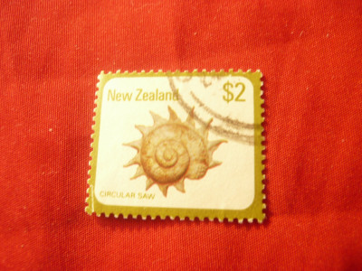 Timbru Noua Zeelanda 1979 - Scoici , val. 2$ stampilat foto