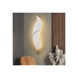 Cumpara ieftin Aplica LED 65CM Design Pana 32W, corp ceramica, lumina rece/calda/neutra