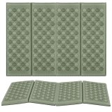 Saltea pliabila pentru sezut camping, XPE termoizolanta, impermeabila, verde, 40x28x1 cm