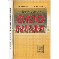 Dictionar De Omonime - Gh. Bulgar