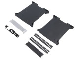 Carcasă ITALTRONIC 10.225KM05 pentru şină DIN 101x24,6x125mm gri &icirc;nchis