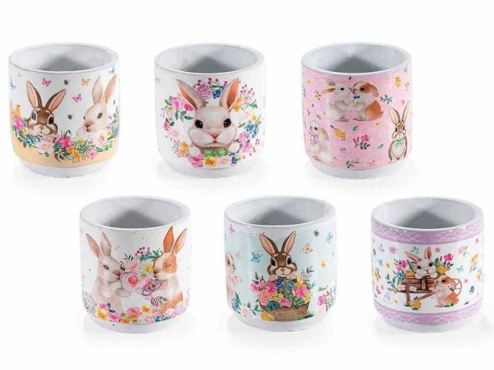 Set 6 ghivece Paste &Oslash; 9 cm x 9 H