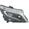 Far MERCEDES Clasa V/Vito (W447), 04.2014-, partea Dreapta, HELLA, cu sistem iluminat in curba; cu &amp;quot;lumina timp de zi&amp;quot; tip LED; LED; electr
