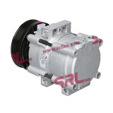 Compresor aer conditionat Ford ESCAPE, 2001-2008, Maverick, 2001-2008, motorizare 3.0 V6 150kw, benzina, rola curea 129 mm, 6 caneluri, Visteon tip:, SRLine