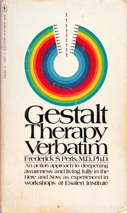 AS - FREDERICK S. PERLS - GESTALT THERAPY VERBATIM