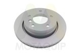 Disc frana MOTAQUIP LVBE163 coated, BMW seria 3, 3 Cabriolet, 3 Compact, 3 Coupe, 3 Touring