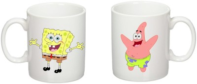 Cana alba personalizata &amp;quot;Sponge!&amp;#039;&amp;quot;, INOVATIX&amp;reg;. 330ml foto