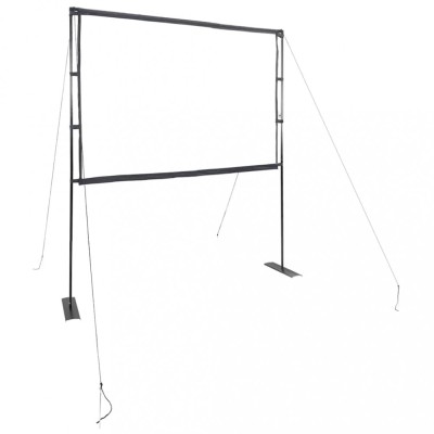 Ecran de proiecție cu suporturi 100 inch 4:3 foto