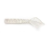 Aji Worm Hila-Hila 4.3cm Clear Silver Glitter