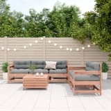 Gossi set mobilier de gradina cu perne, 6 piese, lemn masiv douglas