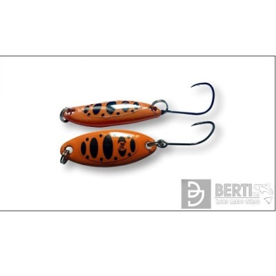 LINGURITA OSCILANTA BERTILURE C.TROUT NR.1 LUNGIME 28MM. CULOARE ORANGE TROUT 2 GRAME foto