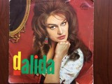 Dalida disc vinyl 10&quot; mijlociu selectii muzica pop usoara slagare supraphon rec.