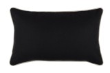 Perna Decorativa Duo 30x50cm, Culoare Negru/In, 100% Bumbac
