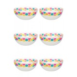 Set boluri, 6 piese, 3.3 l, Plastic, Alb