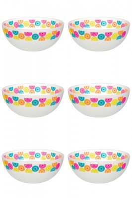 Set boluri, 6 piese, 3.3 l, Plastic, Alb foto