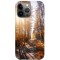Husa compatibila cu Apple iPhone 14 Plus model Forest Path, Silicon, TPU, Viceversa