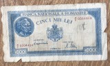 BNKRO05 Romania 5000 lei 10 octombrie 1944 X/2