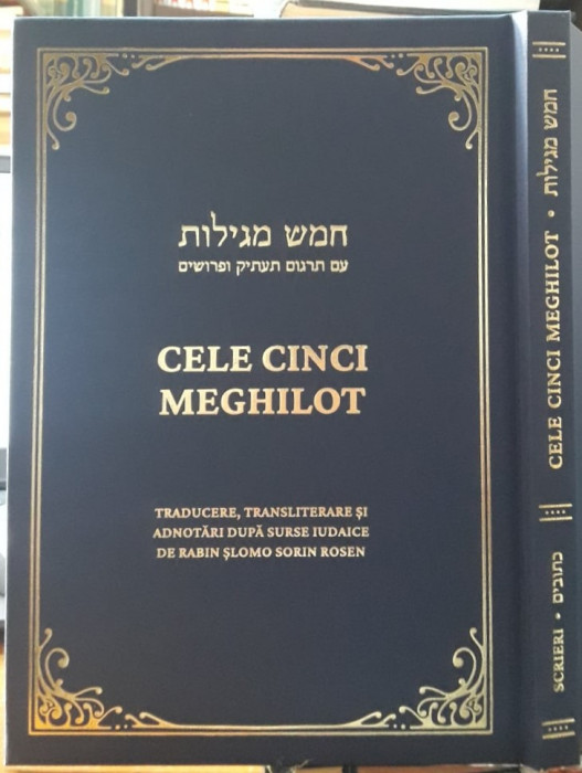 Cele cinci Meghilot-traducere bilingva ebraica-romana