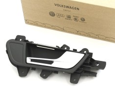 Maner Deschidere Usa Interior Fata Dreapta Iluminat Oe Audi RS4 8K 2013-2016 Negru 8K0837020H7PE foto