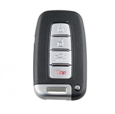 Cheie completa Keyless Entry cu chip si telecomanda pentru Hyundai, Kia, 4 butoane, 315Mhz, Chip ID46 foto
