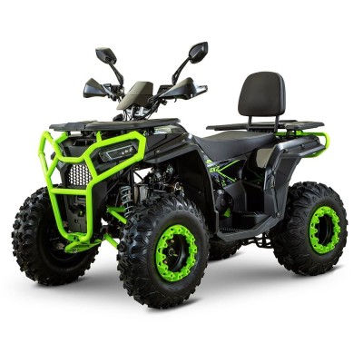Atv 200cc AFX 4T benzina 10&amp;amp;quot; automata negru/verde foto
