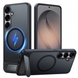 Husa MagSafe pentru Samsung Galaxy S26 S942, Torras, Pstand, Neagra