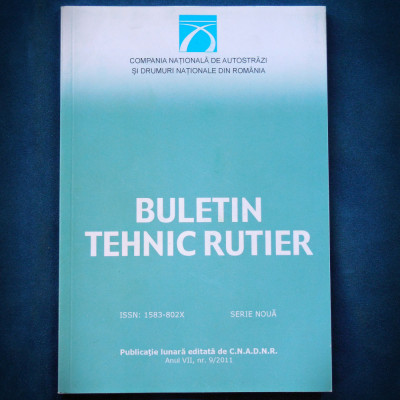 BULETIN TEHNIC RUTIER - NR. 9 / 2011 foto