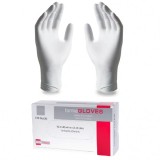 Cutie 100 Manusi Farma latex pudrate de examinare Albe XL CNN49544