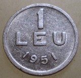 1.086 ROMANIA RPR 1 LEU 1951