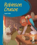 Robinson Crusoe (Vol. 2) - Hardcover - Daniel Defoe - Litera mică