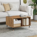 Gossi masuta cafea, stejar artizanal, 60x50x36,5 cm, lemn prelucrat