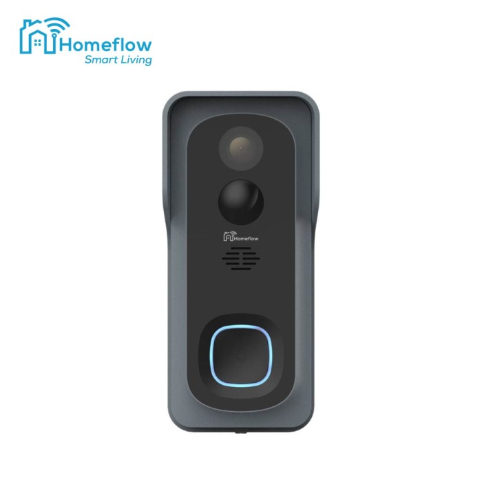 Sonerie inteligenta wireless cu monitorizare video Homeflow D-3001, Comunicare bidirectionala, Detectie miscare, Notificari, Modul sonerie interior in