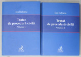 TRATAT DE PROCEDURA CIVILA de ION DELEANU , VOLUMELE I - II , 2005