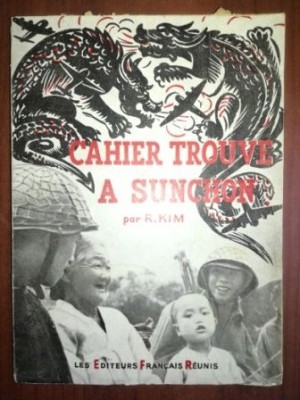 Cahier trouve a Sunchon- R.Kim foto