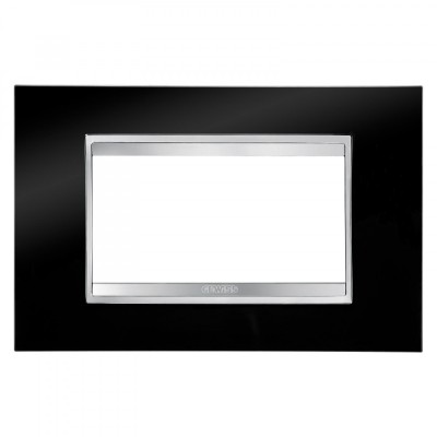 Rama Ornament 4M LUX Gewiss Chorus negru GW16204TN foto