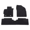 Set covorase auto mocheta Velor TOYOTA AURIS (E15), 03.2007-2012, negru,