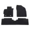 Set covorase auto mocheta Velor TOYOTA AURIS (E15), 03.2007-2012, negru,