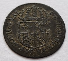 Elvetia, 1/2 Batzen 1798 Neuchatel foto