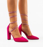 Cumpara ieftin Pantofi cu toc Kyk Fuchsia