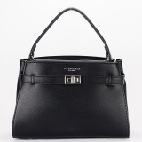 Cumpara ieftin Geanta neagra dama FloraCo Paris F8541 14